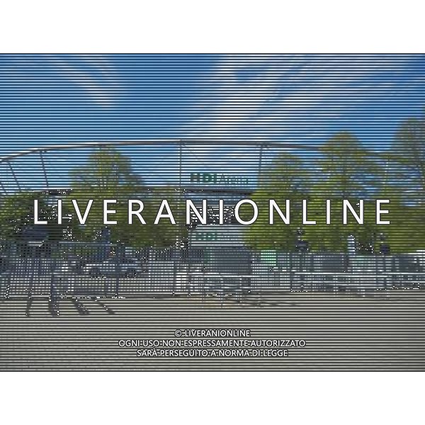 HANNOVER 2015 NELLA FOTO PANORAMICHE DI HANNOVER LO STADIO ESTERNI FOTO ALDO LIVERANI SAS