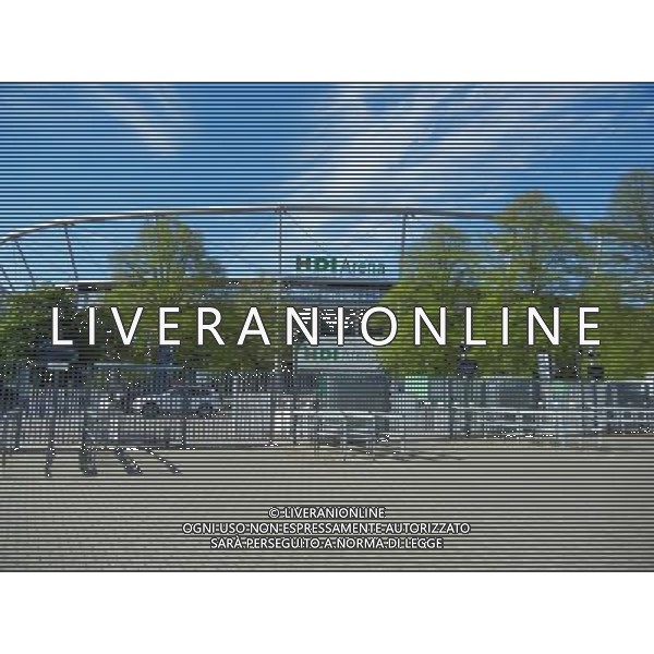 HANNOVER 2015 NELLA FOTO PANORAMICHE DI HANNOVER LO STADIO ESTERNI FOTO ALDO LIVERANI SAS