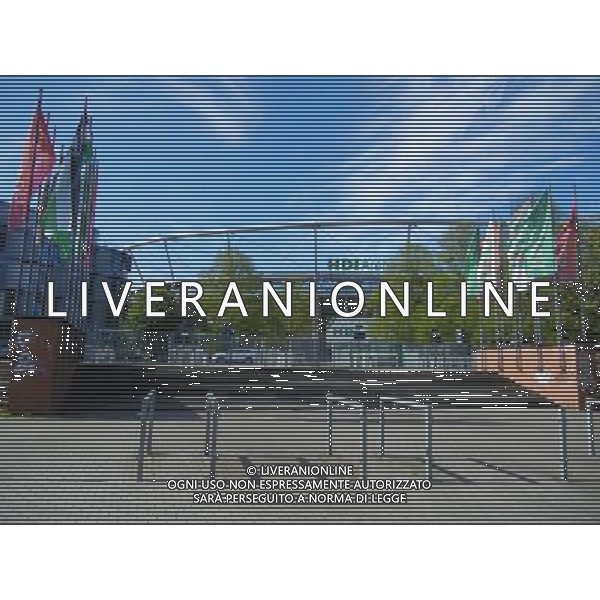 HANNOVER 2015 NELLA FOTO PANORAMICHE DI HANNOVER LO STADIO ESTERNI FOTO ALDO LIVERANI SAS