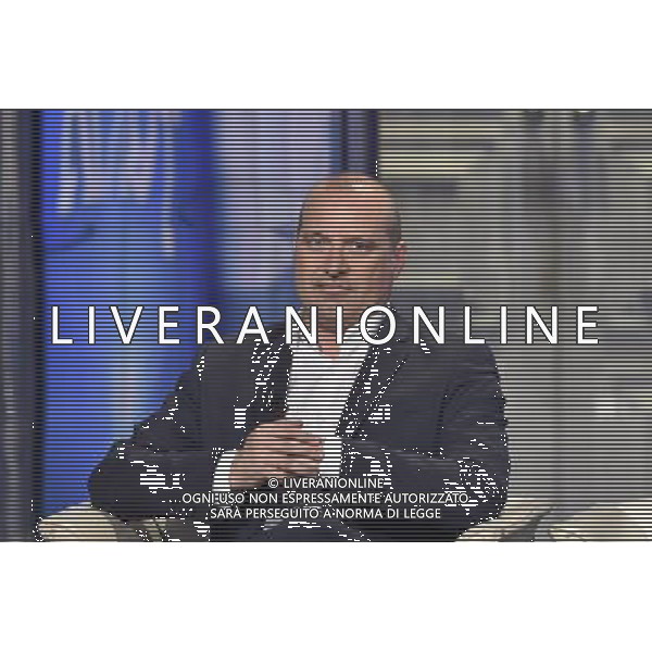 Stefano Bonaccini Presidente Emilia Romagna ospite della trasmissione televisiva Porta a Porta Roma 8 giugno 2015 ©Corradetti/AGENZIA ALDO LIVERANI Sas