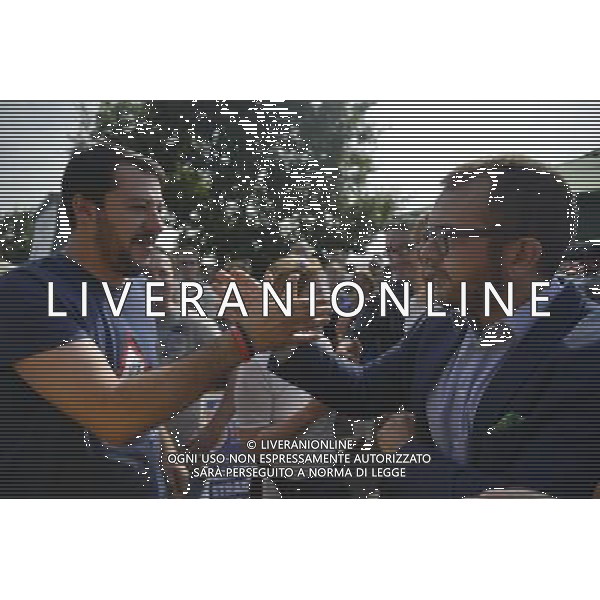 Salvini Rolfi,Salvini al mercato di Rovato ,Rovato 8 Giugno 2015.Ph Fotolive Luca Rocca/Agenzia Aldo Liverani S.a.s