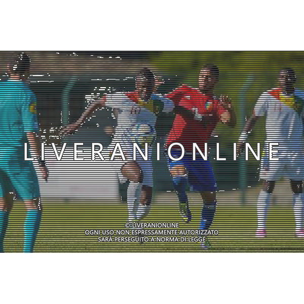 Yalany Baio / Morgan Betorangal - 06.06.2015 - Guinee / Tchad - Match amical Photo : Andre Ferreira / Icon Sport AG ALDO LIVERANI SAS ONLY ITALY