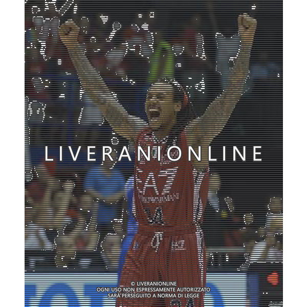 Beko Lega Basket Serie A 2014/2015 Semifinale Playoffs Gara 7 Milano - 10.06.2015 EA7 Emporio Armani Milano-Banco Sardegna Sassarri Nella Foto:moss /Ph.Vitez-Ag. Aldo Liverani