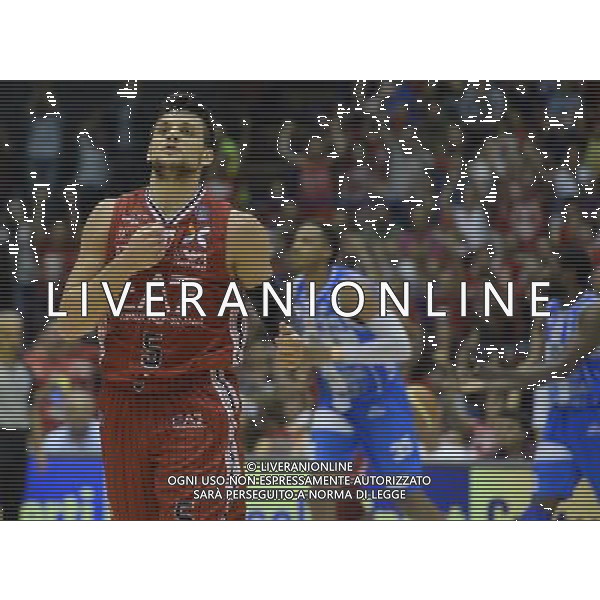 Beko Lega Basket Serie A 2014/2015 Semifinale Playoffs Gara 7 Milano - 10.06.2015 EA7 Emporio Armani Milano-Banco Sardegna Sassarri Nella Foto:gentile /Ph.Vitez-Ag. Aldo Liverani