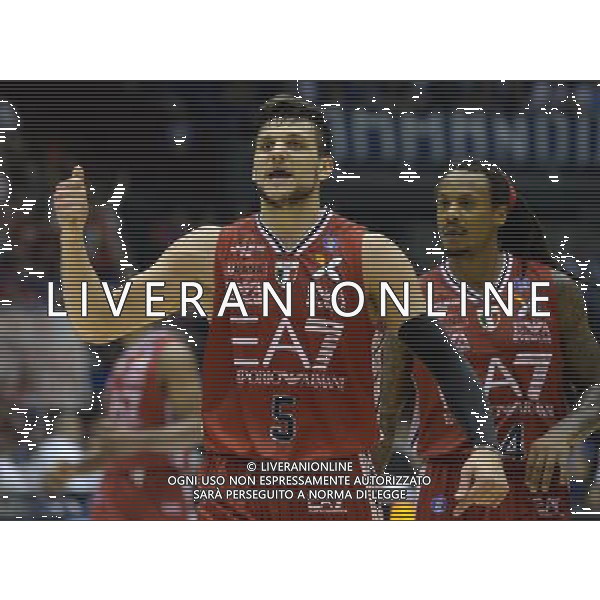 Beko Lega Basket Serie A 2014/2015 Semifinale Playoffs Gara 7 Milano - 10.06.2015 EA7 Emporio Armani Milano-Banco Sardegna Sassarri Nella Foto:gentile /Ph.Vitez-Ag. Aldo Liverani