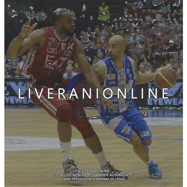 Beko Lega Basket Serie A 2014/2015 Semifinale Playoffs Gara 7 Milano - 10.06.2015 EA7 Emporio Armani Milano-Banco Sardegna Sassarri Nella Foto:logan samuels /Ph.Vitez-Ag. Aldo Liverani