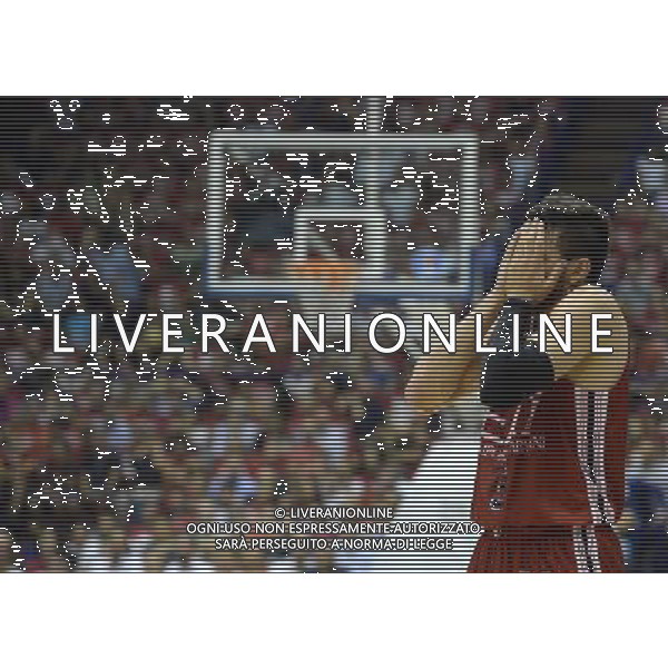 Beko Lega Basket Serie A 2014/2015 Semifinale Playoffs Gara 7 Milano - 10.06.2015 EA7 Emporio Armani Milano-Banco Sardegna Sassarri Nella Foto:gentile /Ph.Vitez-Ag. Aldo Liverani