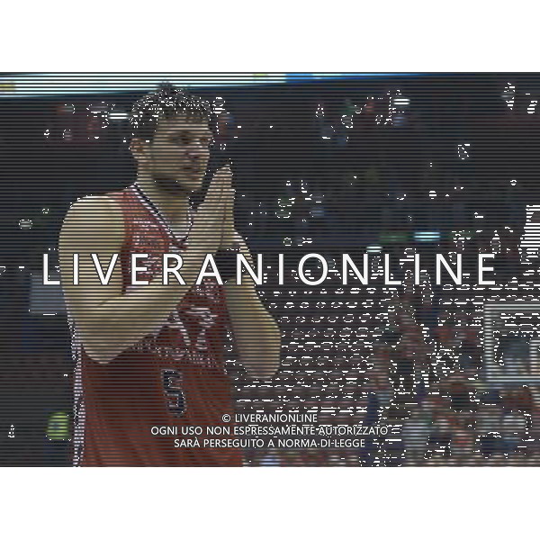 Beko Lega Basket Serie A 2014/2015 Semifinale Playoffs Gara 7 Milano - 10.06.2015 EA7 Emporio Armani Milano-Banco Sardegna Sassarri Nella Foto:lacrime di gentile /Ph.Vitez-Ag. Aldo Liverani