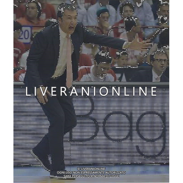 Beko Lega Basket Serie A 2014/2015 Semifinale Playoffs Gara 7 Milano - 10.06.2015 EA7 Emporio Armani Milano-Banco Sardegna Sassarri Nella Foto:Banchi Luca /Ph.Vitez-Ag. Aldo Liverani