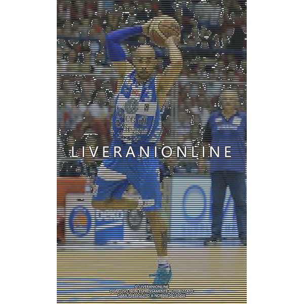 Beko Lega Basket Serie A 2014/2015 Semifinale Playoffs Gara 7 Milano - 10.06.2015 EA7 Emporio Armani Milano-Banco Sardegna Sassarri Nella Foto:Logan David /Ph.Vitez-Ag. Aldo Liverani