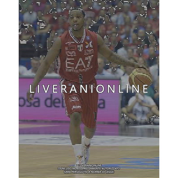 Beko Lega Basket Serie A 2014/2015 Semifinale Playoffs Gara 7 Milano - 10.06.2015 EA7 Emporio Armani Milano-Banco Sardegna Sassarri Nella Foto:Ragland Joe /Ph.Vitez-Ag. Aldo Liverani