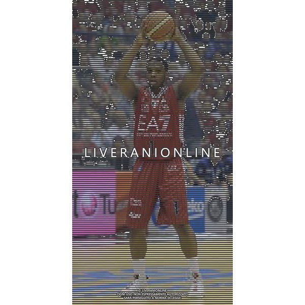 Beko Lega Basket Serie A 2014/2015 Semifinale Playoffs Gara 7 Milano - 10.06.2015 EA7 Emporio Armani Milano-Banco Sardegna Sassarri Nella Foto:Ragland Joe /Ph.Vitez-Ag. Aldo Liverani