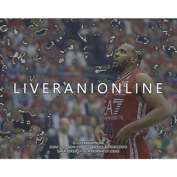 Beko Lega Basket Serie A 2014/2015 Semifinale Playoffs Gara 7 Milano - 10.06.2015 EA7 Emporio Armani Milano-Banco Sardegna Sassarri Nella Foto:Samuels Samardo /Ph.Vitez-Ag. Aldo Liverani