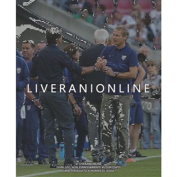 firo : 10.06.2015 Fu§ball, Fussball,International, Saison 2015/2016, LŠnderspiel, Freundschaftsspiel, Testspiel, Nati, Nationalmannschaft Deutschland, GER, Deutschland - USA, Vereinigte Staaten Trainer Joachim L…W und Trainer JŸrgen KLINSMANN vor dem Spiel $worldrights Es gelten unsere AGB, einsehbar auf www.firosportphoto.de copyright by firo sportphoto: Coesfelder Str.207 48249 DŸlmen www.firosportphoto.de mail@firosportphoto.de (V o l k s b a n k B o c h u m - W i t t e n ) BLZ.: 430 601 29 Kt. Nr.: 341 117 100 Tel:Ê 02594 - 9916004 Fax:Ê02594 - 9916005