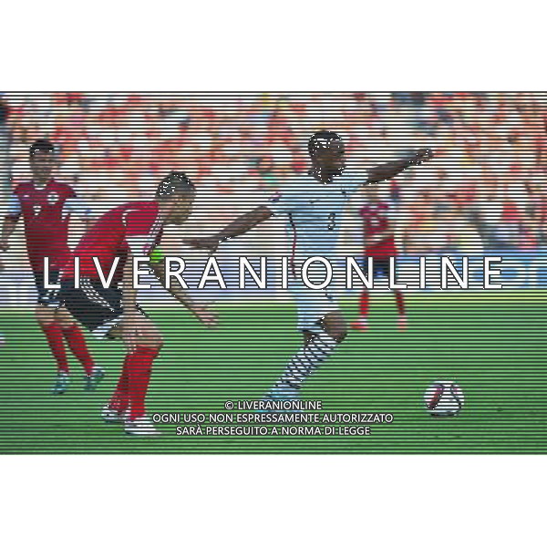 Patrice EVRA / Lorik CANA - 13.06.2015 - Albanie / France - Match Amical - Tirana Photo : Dave Winter / Icon Sport AG ALDO LIVERANI SAS ONLY ITALY