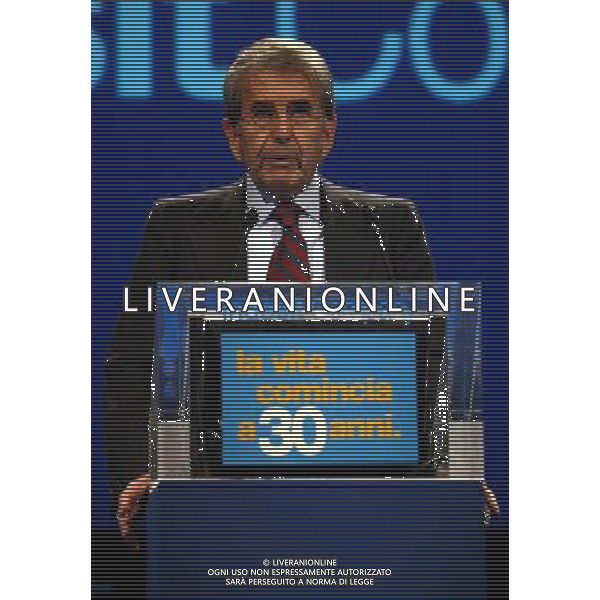 MILANO 27/1/2005 VIA MECENATE, 84 PRESENTAZIONE DI: -INDESIT COMPANY- NELLA FOTO VITTORIO MERLONI PRESIDENTE DI INDESIT COMPANY FOTO ROMANO/AG ALDO LIVERANI