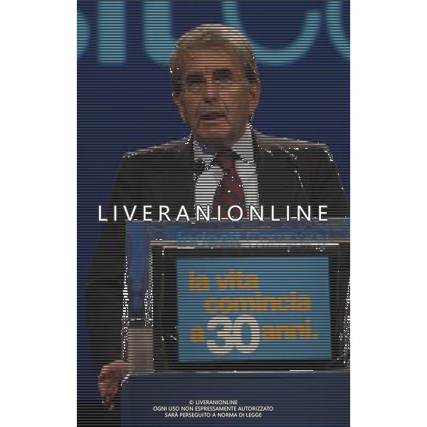 MILANO 27/1/2005 VIA MECENATE, 84 PRESENTAZIONE DI: -INDESIT COMPANY- NELLA FOTO VITTORIO MERLONI PRESIDENTE DI INDESIT COMPANY FOTO ROMANO/AG ALDO LIVERANI