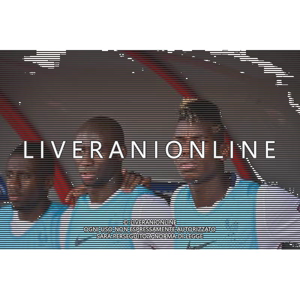 Paul POGBA / Eliaquim MANGALA / Blaise MATUIDI - 13.06.2015 - Albanie / France - Match Amical - Tirana Photo : Dave Winter / Icon Sport AG ALDO LIVERANI SAS ONLY ITALY