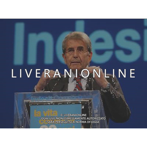 MILANO 27/1/2005 VIA MECENATE, 84 PRESENTAZIONE DI: -INDESIT COMPANY- NELLA FOTO VITTORIO MERLONI PRESIDENTE DI INDESIT COMPANY FOTO ROMANO/AG ALDO LIVERANI