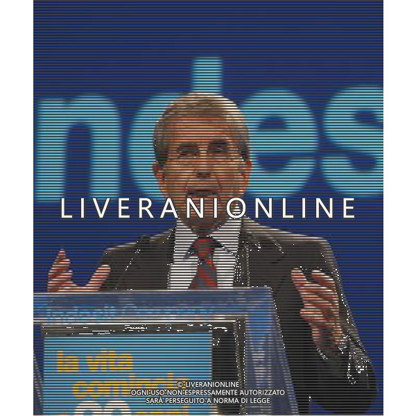 MILANO 27/1/2005 VIA MECENATE, 84 PRESENTAZIONE DI: -INDESIT COMPANY- NELLA FOTO VITTORIO MERLONI PRESIDENTE DI INDESIT COMPANY FOTO ROMANO/AG ALDO LIVERANI