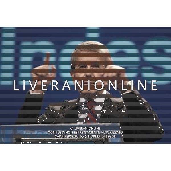 MILANO 27/1/2005 VIA MECENATE, 84 PRESENTAZIONE DI: -INDESIT COMPANY- NELLA FOTO VITTORIO MERLONI PRESIDENTE DI INDESIT COMPANY FOTO ROMANO/AG ALDO LIVERANI