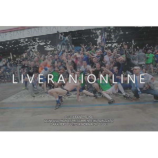 Bassano - Como Finale ritorno play off Lega pro 14 giugno 2015 nella foto Esultanza e festeggiamenti del Como per la promozione in Serie B ©Garbuio/AGENZIA ALDO LIVERANI Sas