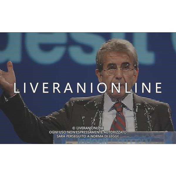 MILANO 27/1/2005 VIA MECENATE, 84 PRESENTAZIONE DI: -INDESIT COMPANY- NELLA FOTO VITTORIO MERLONI PRESIDENTE DI INDESIT COMPANY FOTO ROMANO/AG ALDO LIVERANI