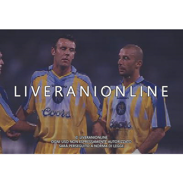 RETROSPETTIVA GIANLUCA VIALLI CALCIATORE CHELSEA NELLA FOTO GIANLUCA VIALLI CON LA MAGLIA DEL CHELSEA AG ALDO LIVERANI SAS