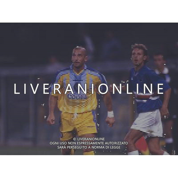 RETROSPETTIVA GIANLUCA VIALLI CALCIATORE CHELSEA NELLA FOTO GIANLUCA VIALLI CON LA MAGLIA DEL CHELSEA AG ALDO LIVERANI SAS