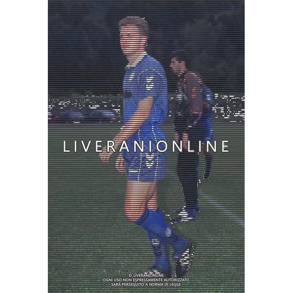 RETROSPETTIVA OLIVER BIERHOFF CALCIATORE NELLA FOTO OLIVER BIERHOFF CON LA MAGLIA DELL\'UDINESE AG ALDO LIVERANI SAS