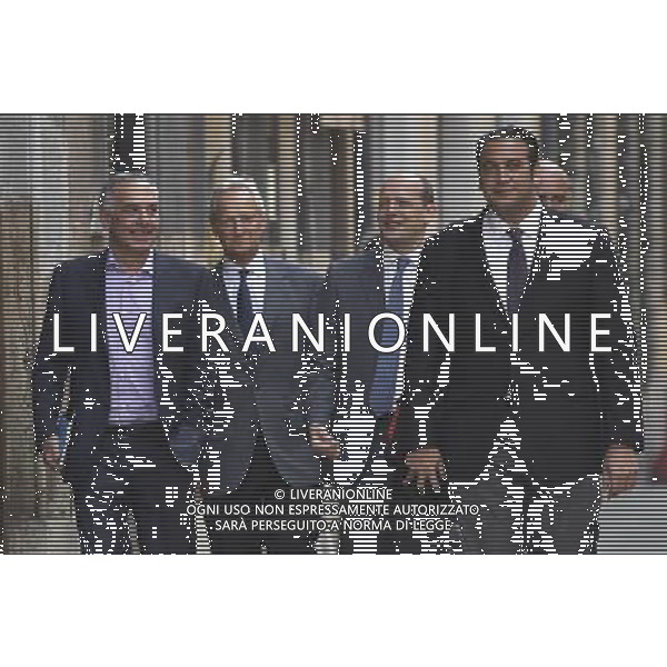 Roma - 16/06/2015 - Residence Ripetta - Conferenza stampa del presidente della Roma James Pallotta - nella foto: James Pallotta con Mauro Baldissoni e Italo Zanzi / Ph. Fabrizio Corradetti - Ag. Aldo Liverani Sas