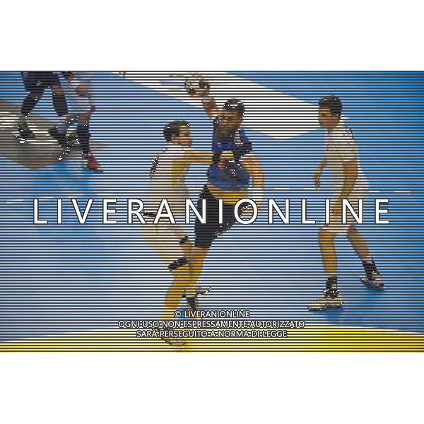 Luka KARABATIC - 13.06.2015 - France / Suisse - Qualification Euro-Clermont Photo : Jean Paul Thomas / Icon Sport /AGENZIA ALDO LIVERANI Sas - ITALY ONLY - EDITORIAL USE ONLY - Francia Svizzera Volley maschile qualificazioni