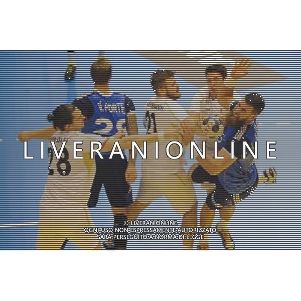 Luka KARABATIC - 13.06.2015 - France / Suisse - Qualification Euro-Clermont Photo : Jean Paul Thomas / Icon Sport /AGENZIA ALDO LIVERANI Sas - ITALY ONLY - EDITORIAL USE ONLY - Francia Svizzera Volley maschile qualificazioni