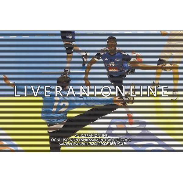 Luc ABALO - 13.06.2015 - France / Suisse - Qualification Euro-Clermont Photo : Jean Paul Thomas / Icon Sport /AGENZIA ALDO LIVERANI Sas - ITALY ONLY - EDITORIAL USE ONLY - Francia Svizzera Volley maschile qualificazioni
