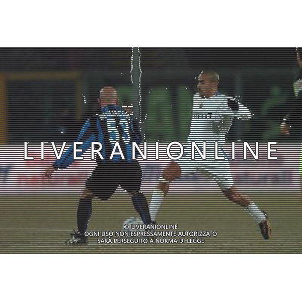 ATALANTA-INTER TIM CUP 27/01/2005 NELLA FOTO veron -migliaccio FOTO MARCO LUZZANI-AGENZIA ALDO LIVERANI S A S