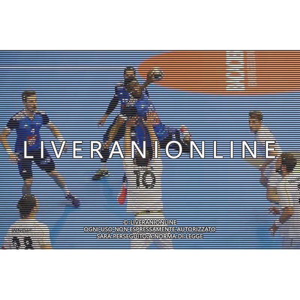 Luc ABALO - 13.06.2015 - France / Suisse - Qualification Euro-Clermont Photo : Jean Paul Thomas / Icon Sport /AGENZIA ALDO LIVERANI Sas - ITALY ONLY - EDITORIAL USE ONLY - Francia Svizzera Volley maschile qualificazioni