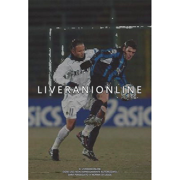 ATALANTA-INTER TIM CUP 27/01/2005 NELLA FOTO lazzari-mijhajlovic FOTO MARCO LUZZANI-AGENZIA ALDO LIVERANI S A S