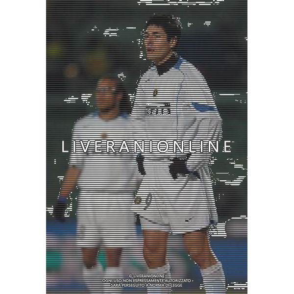 ATALANTA-INTER TIM CUP 27/01/2005 NELLA FOTO cruz julio FOTO MARCO LUZZANI-AGENZIA ALDO LIVERANI S A S