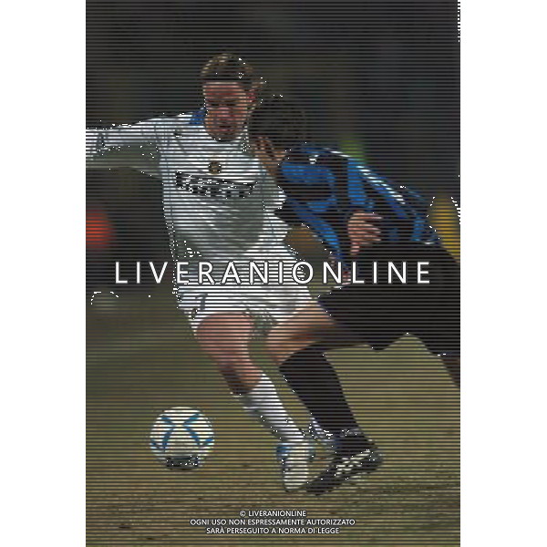 ATALANTA-INTER TIM CUP 27/01/2005 NELLA FOTO van der meyde FOTO MARCO LUZZANI-AGENZIA ALDO LIVERANI S A S
