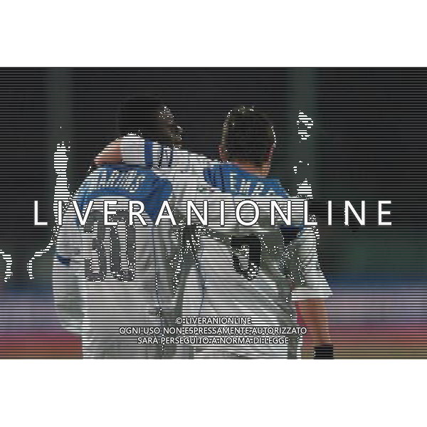 ATALANTA-INTER TIM CUP 27/01/2005 NELLA FOTO martins esulta FOTO MARCO LUZZANI-AGENZIA ALDO LIVERANI S A S