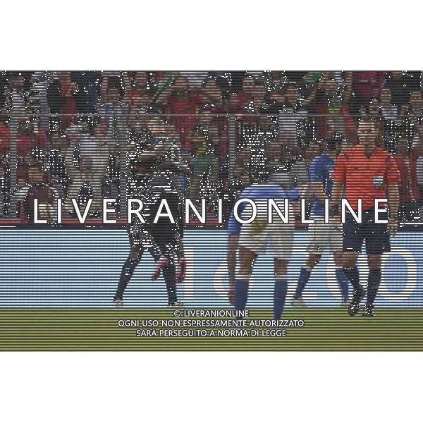 Italia vs Portogallo - Partita Amichevole Ginevra 16-06-2015 - Stade de Geneve Nella foto: esultanza portogallo ©Tardito/AGENZIA ALDO LIVERANI Sas 