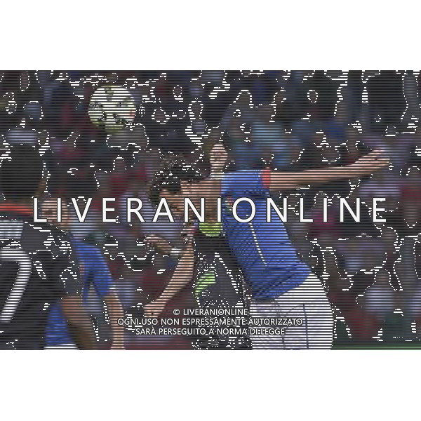 Italia vs Portogallo - Partita Amichevole Ginevra 16-06-2015 - Stade de Geneve Nella foto: Parolo ©Tardito/AGENZIA ALDO LIVERANI Sas 