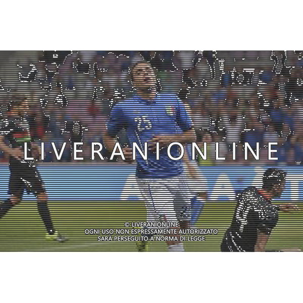 Italia vs Portogallo - Partita Amichevole Ginevra 16-06-2015 - Stade de Geneve Nella foto: DELUSIONE di alessandro Matri ©Tardito/AGENZIA ALDO LIVERANI Sas 