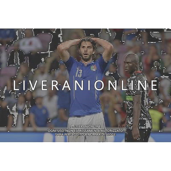 Italia vs Portogallo - Partita Amichevole Ginevra 16-06-2015 - Stade de Geneve Nella foto: DELUSIONE di andrea ranocchia ©Tardito/AGENZIA ALDO LIVERANI Sas 