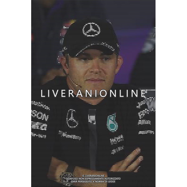 Nico Rosberg (GER) Mercedes AMG F1 in the FIA Press Conference. 18.06.2015. Formula 1 World Championship, Rd 8, Austrian Grand Prix, Spielberg, Austria, Preparation Day. /AGENZIA ALDO LIVERANI Sas - ITALY ONLY - EDITORIAL USE ONLY