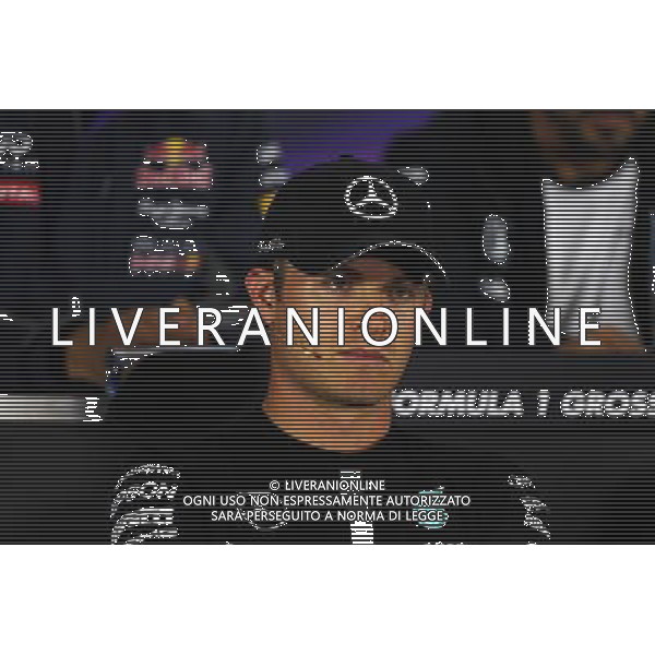 Nico Rosberg (GER) Mercedes AMG F1 in the FIA Press Conference. 18.06.2015. Formula 1 World Championship, Rd 8, Austrian Grand Prix, Spielberg, Austria, Preparation Day. /AGENZIA ALDO LIVERANI Sas - ITALY ONLY - EDITORIAL USE ONLY