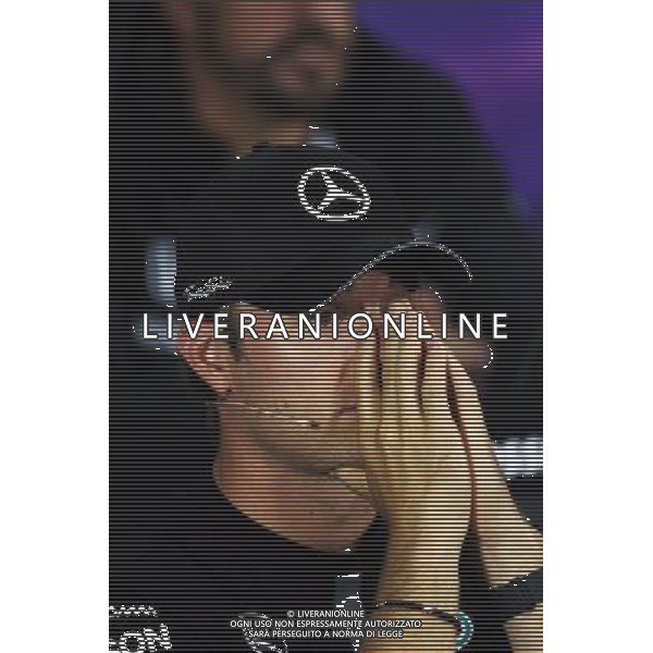 Nico Rosberg (GER) Mercedes AMG F1 in the FIA Press Conference. 18.06.2015. Formula 1 World Championship, Rd 8, Austrian Grand Prix, Spielberg, Austria, Preparation Day. /AGENZIA ALDO LIVERANI Sas - ITALY ONLY - EDITORIAL USE ONLY