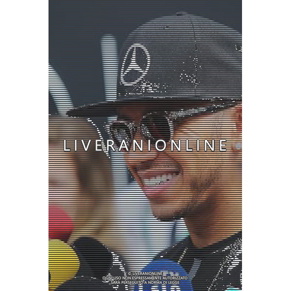 Lewis Hamilton (GBR) Mercedes AMG F1. 18.06.2015. Formula 1 World Championship, Rd 8, Austrian Grand Prix, Spielberg, Austria, Preparation Day. /AGENZIA ALDO LIVERANI Sas - ITALY ONLY - EDITORIAL USE ONLY