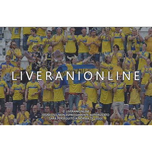 UEFA Under 21 Championship 2015 Group B Olomuc (Repubblica Ceca) - 18.06.2015 Italia-Svezia Nella Foto:tifosi svezia /Ph.Vitez-Ag. Aldo Liverani