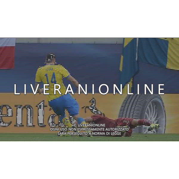 UEFA Under 21 Championship 2015 Group B Olomuc (Repubblica Ceca) - 18.06.2015 Italia-Svezia Nella Foto:sequenza del fallo da rigore di francesco bardi su mikael ishak /Ph.Vitez-Ag. Aldo Liverani